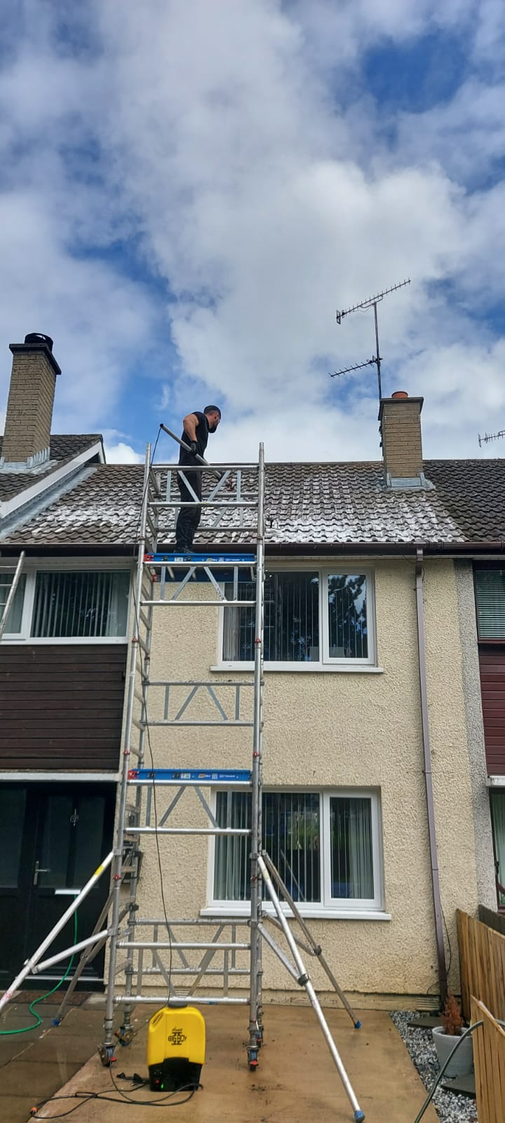 roof cleaning